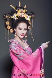 中式化妆造型图片 古装化妆造型图片