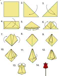 幼儿园最简单折纸 幼儿简单折纸花教程