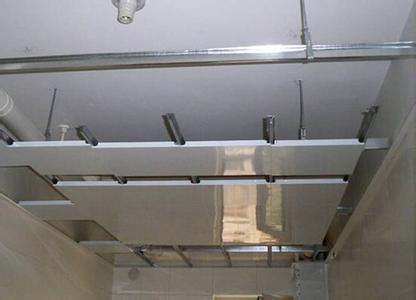 灯槽吊顶施工工艺图 灯槽吊顶施工工艺 吊顶灯的安装方法