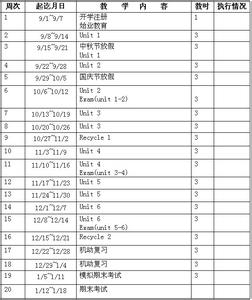 小学四年级教学计划 小学四年级英语教学计划范本