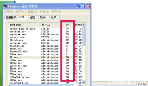 资源管理器cpu占用高 如何结束占用cpu资源最多的程序