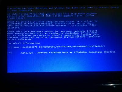 电脑突然蓝屏出现英文 惠普电脑突然出现蓝屏怎么处理