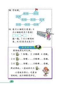 二年级上册数学乘法题 二年级数学上册乘法试题