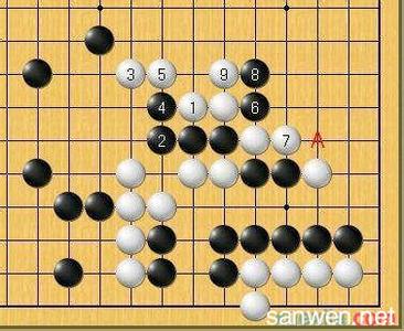 围棋中盘攻防技法 关于围棋攻防图文教程