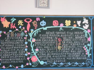 中国梦黑板报素材 中国梦主题黑板报图片素材