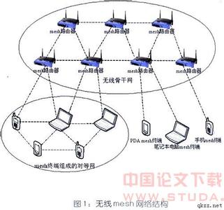 无线mesh网络 无线Mesh网络技术 计算机论文