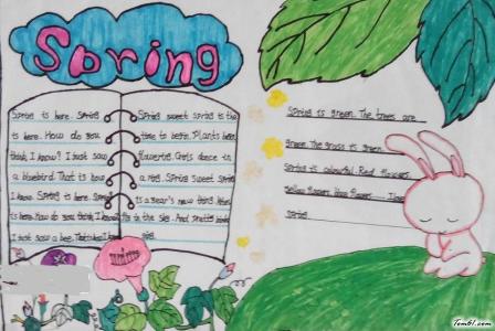 描写春天的英语短文 关于春天的英语小短文欣赏