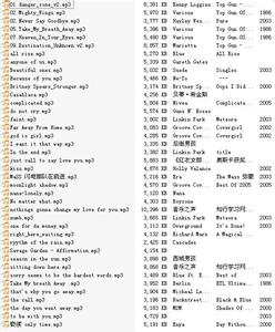 00年代好听的歌曲 00年最好听的歌