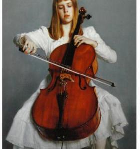 有名的大提琴曲 大提琴有名的油画图片