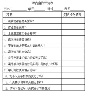 都初一下学期自我评价 初一下学期自我评价