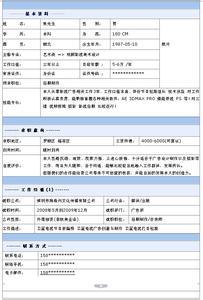 word个人简历制作过程 个人简历制作过程常见的问题