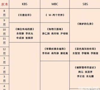 2017韩剧上映时间表 2017韩剧上映时间表 2017韩剧官方目录 2017年韩国电视剧播出名单