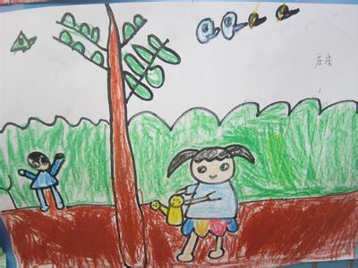 关于植树节的简笔画 关于植树节的简笔画_植树节怎么画