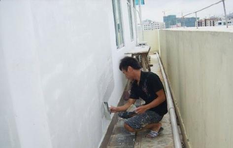 墙面刮腻子施工工艺 墙面自动刮腻子机使用，施工准备和工艺