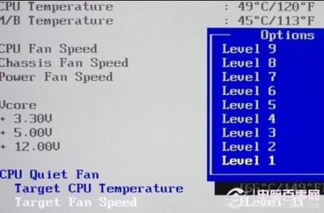 cpu温度高风扇转速低 cpu温度及风扇转速