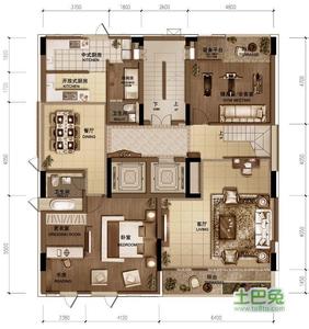 户型图详解 你家单元式还是公寓式？户型分类详解