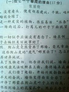 散文阅读理解句子含义 散文阅读理解及答案