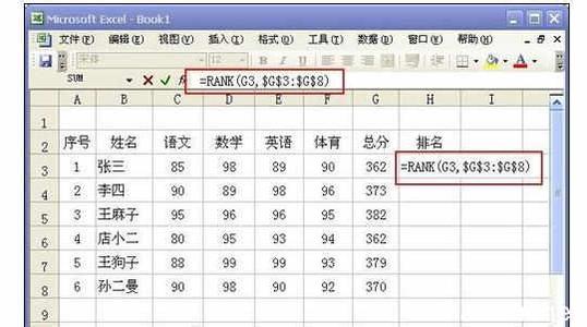 excel排序函数 Excel中函数排序功能的操作方法