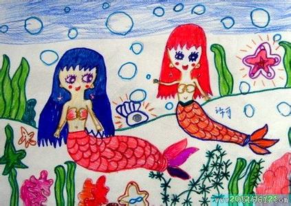 幼儿水彩画图片 幼儿作品画水彩画