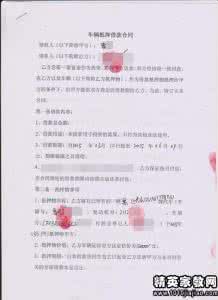 借款担保书范文 担保借款合同范文