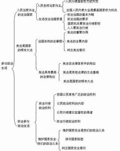 初三上册政治《参与政治生活》期末练习试题