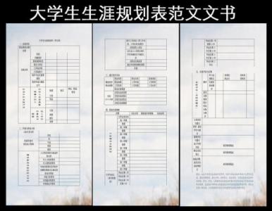 大学生自我发展规划书 大学生个人发展计划书范文