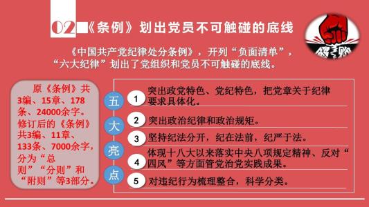 2016纪律处分条例解读 2016中国共产党员纪律处分条例最新解读