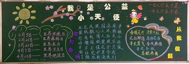 小学一年级黑板报 小学一年级简洁的黑板报