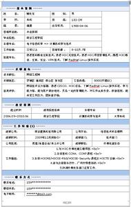 网络工程师简历模板 初级网络工程师简历模板