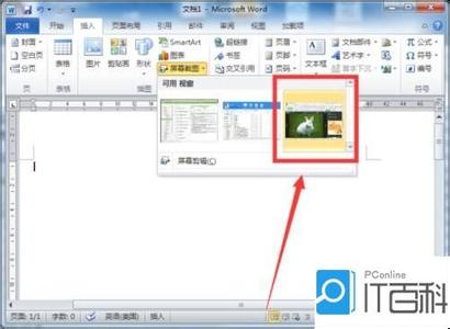 word2010截图 怎样利用word2010进行截图