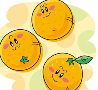 水果简笔画彩色 彩色水果简笔画大全橙子，幼儿水果简笔画大全