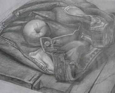 表现质感的线描图片 表现质感的素描图片