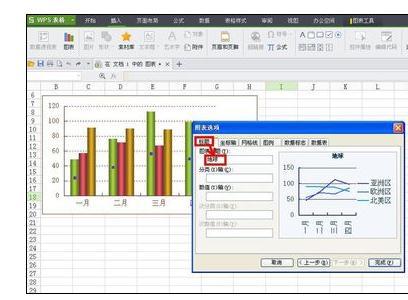 wps折线图制作 Wps中制作折线图的操作方法