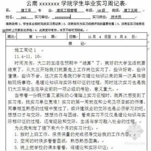 大学生物流实习周记