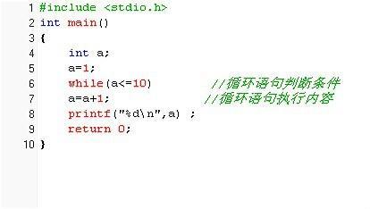 c语言中while的用法 c语言里while的用法