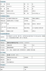 it求职简历模板 IT人才求职简历模板