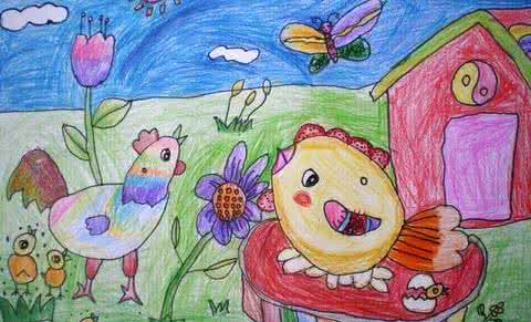 彩色铅笔画教程 儿童彩色铅笔的画教程视频