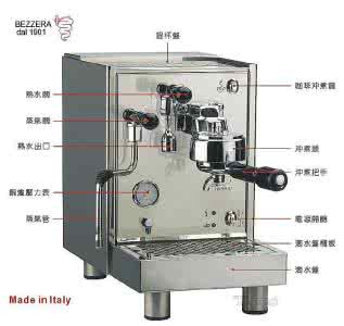 半自动咖啡机教程 半自动咖啡机的使用教程