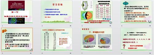 化学必修二有机化合物 高一生物必修一《有机化合物及生物大分子》说课稿