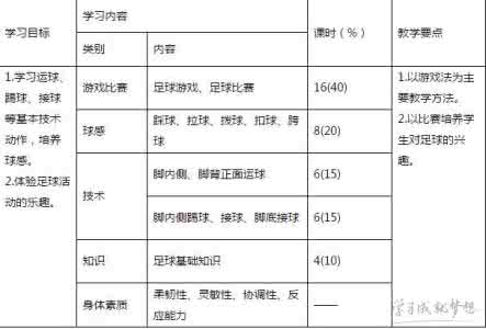 校园足球年度工作计划 小学足球年度工作计划