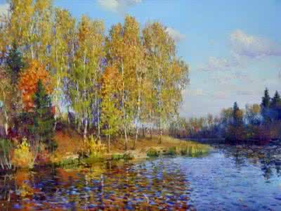 100幅俄罗斯风景画 俄罗斯风景画精美图片