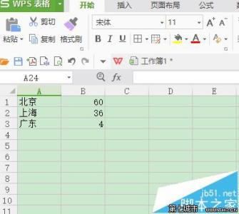 wps表格怎么制作饼图 如何在wps表格中制作饼形图