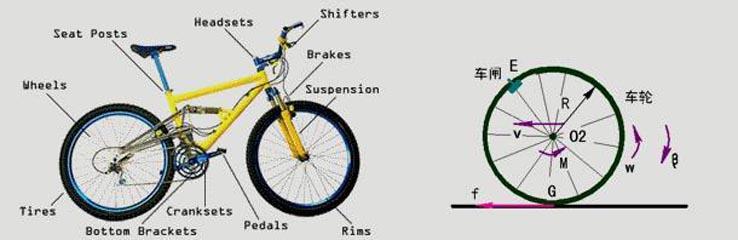 生活中运用物理知识 自行车运用的物理知识