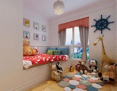 美式案例欣赏说明 美式儿童房设计理念？美式儿童房装修案例欣赏