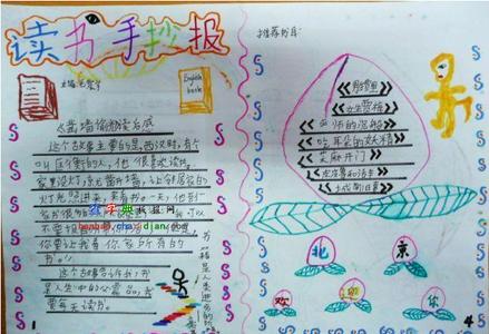 小学生读书手抄报图片 小学生以读书为题的手抄报图片