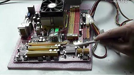 主板开机电路维修 电脑主板电路如何维修