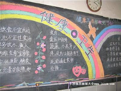 小学生健康教育黑板报 小学健康教育黑板报内容