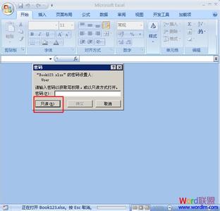 excel共享工作簿只读 excel如何设置密码共享时提示只读
