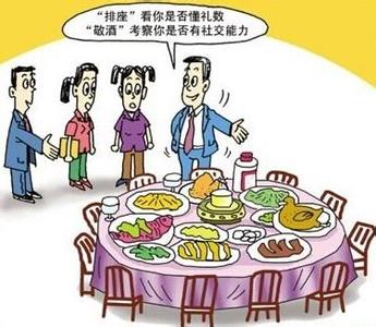 中国的基本餐桌礼仪 餐桌的礼仪