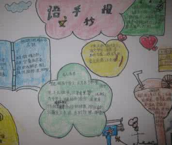 小学语文手抄报图片 关于小学我爱语文的手抄报图片